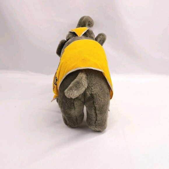 1987 Vintage Ringling Bros Circus Elephant King Tusk Stuffed Animal Plush - Picture 7 of 14